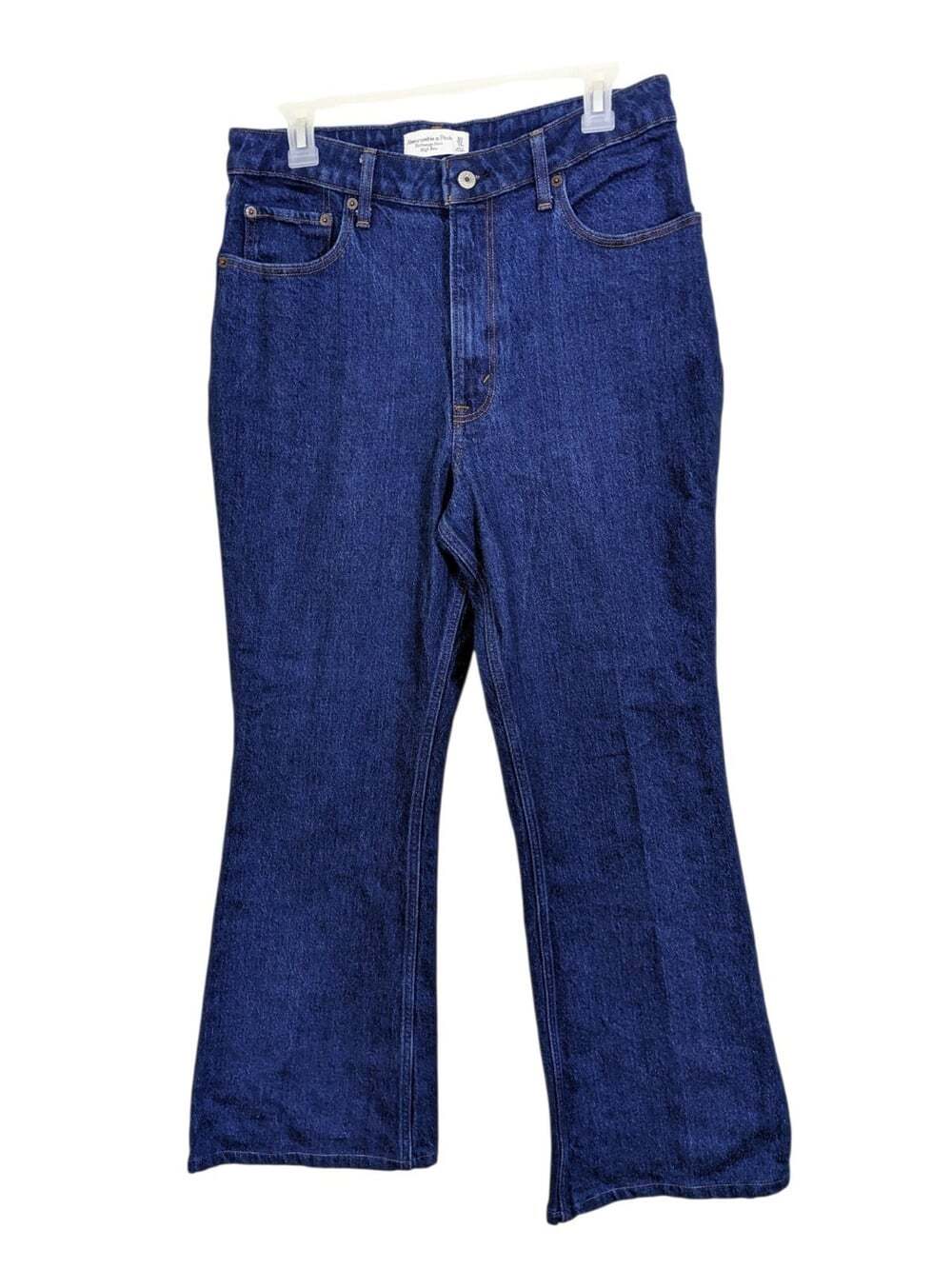 ABERCROMBIE & FITCH Vintage Flare Curve Love High Rise Jeans Women 30 10R Blue